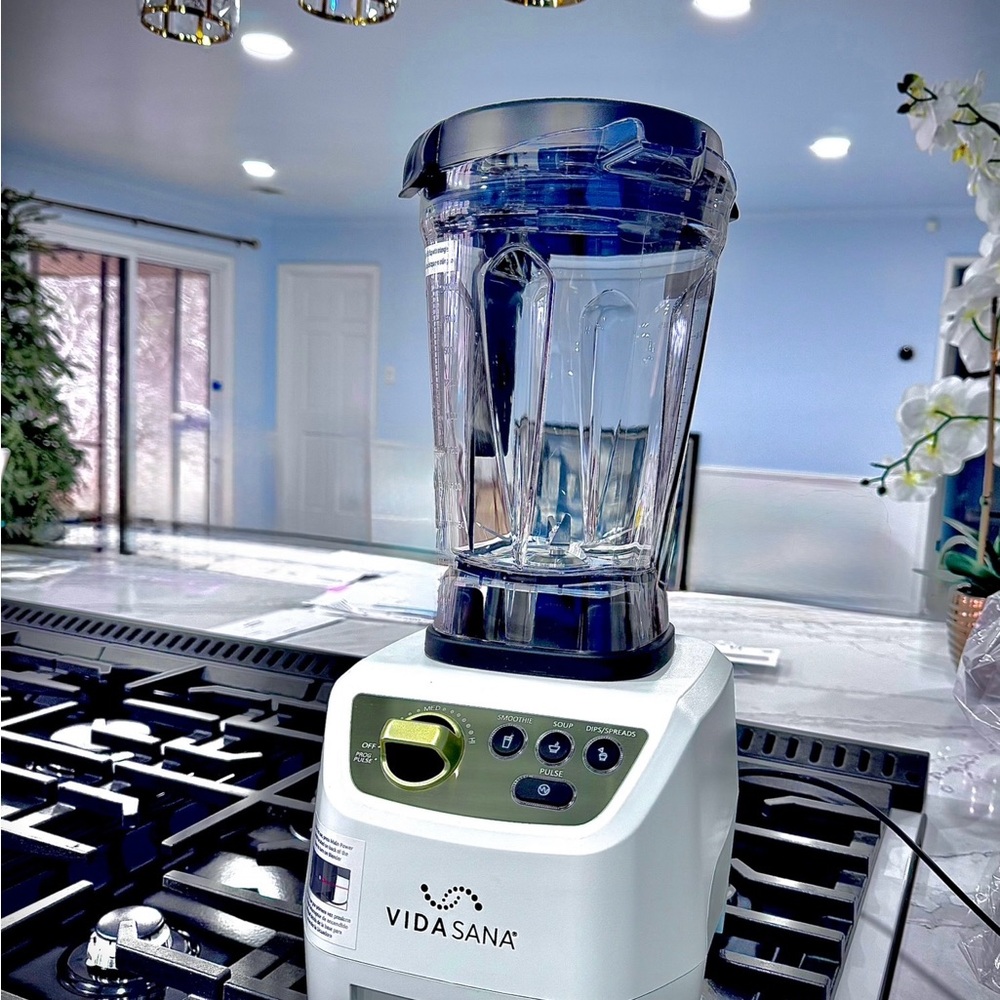 Vida Sana Blender with Blue Lid